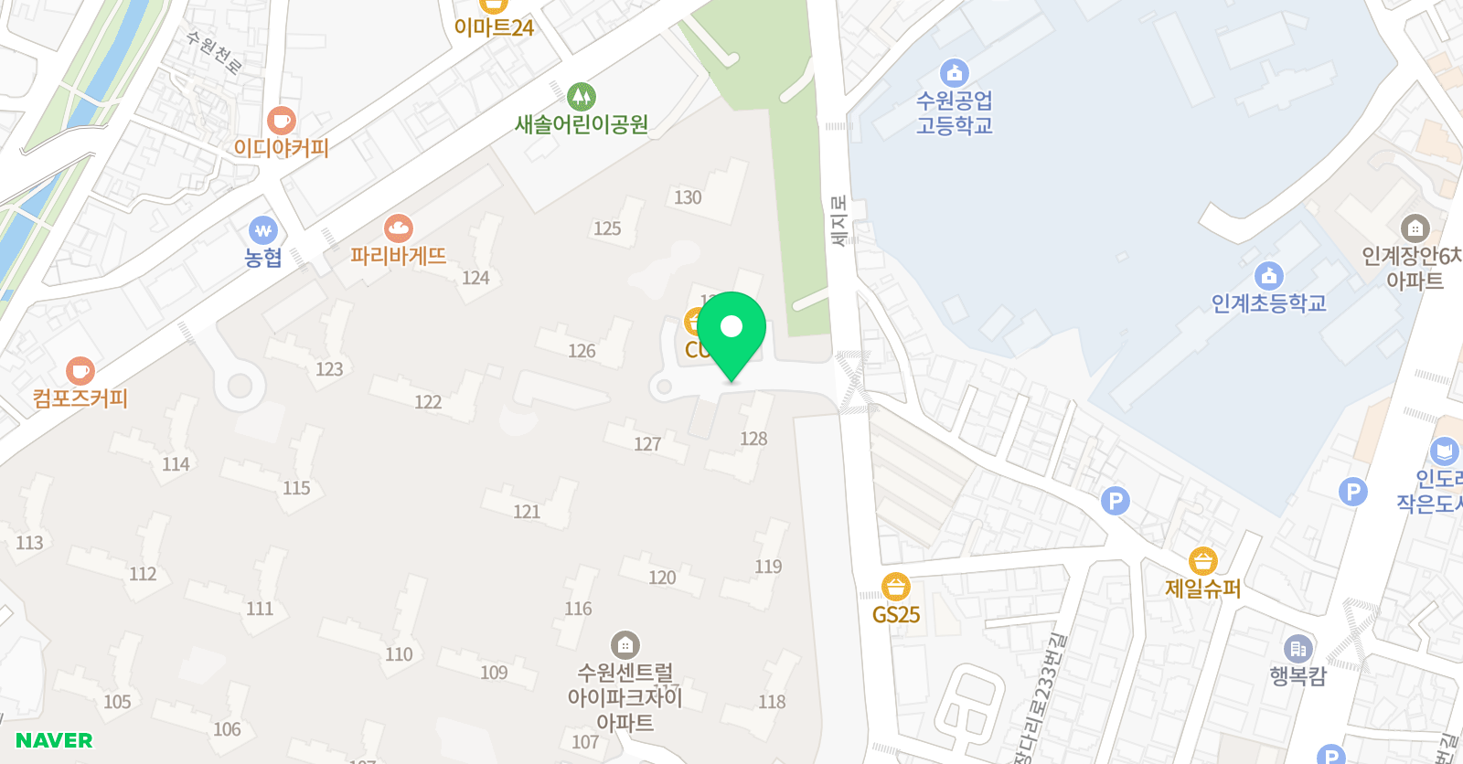 리드앤톡 경기 수원인계센터 위치