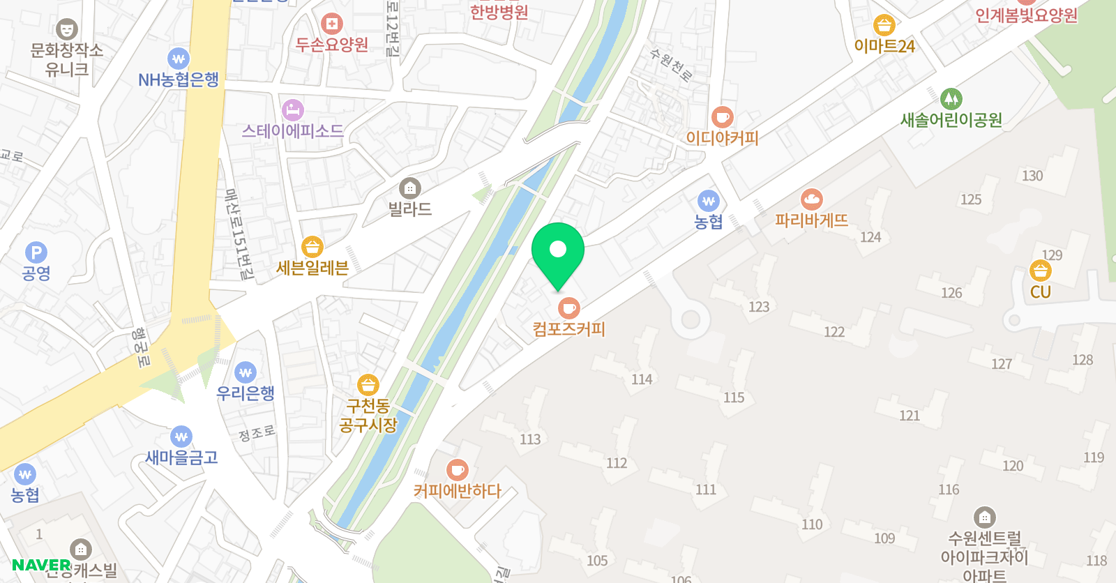 리드인 매교인계센터 위치