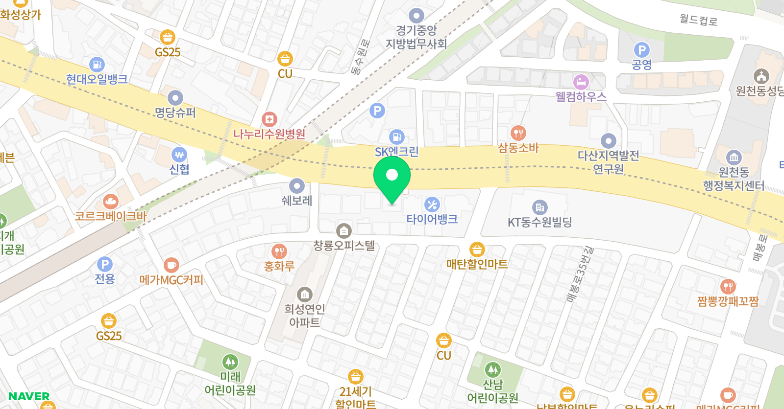 유사사 유도관 위치