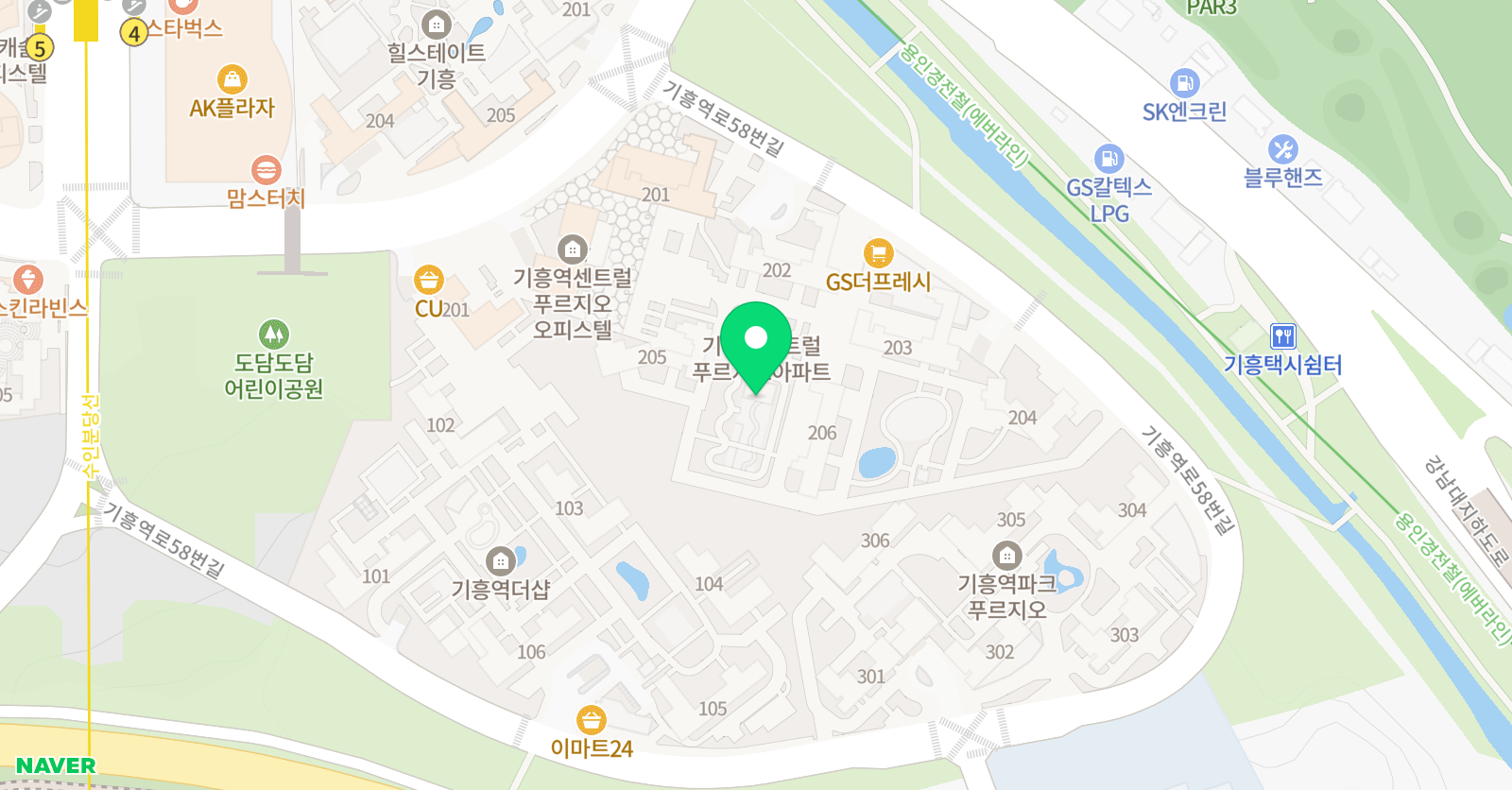 지니쌤 영어학원 위치