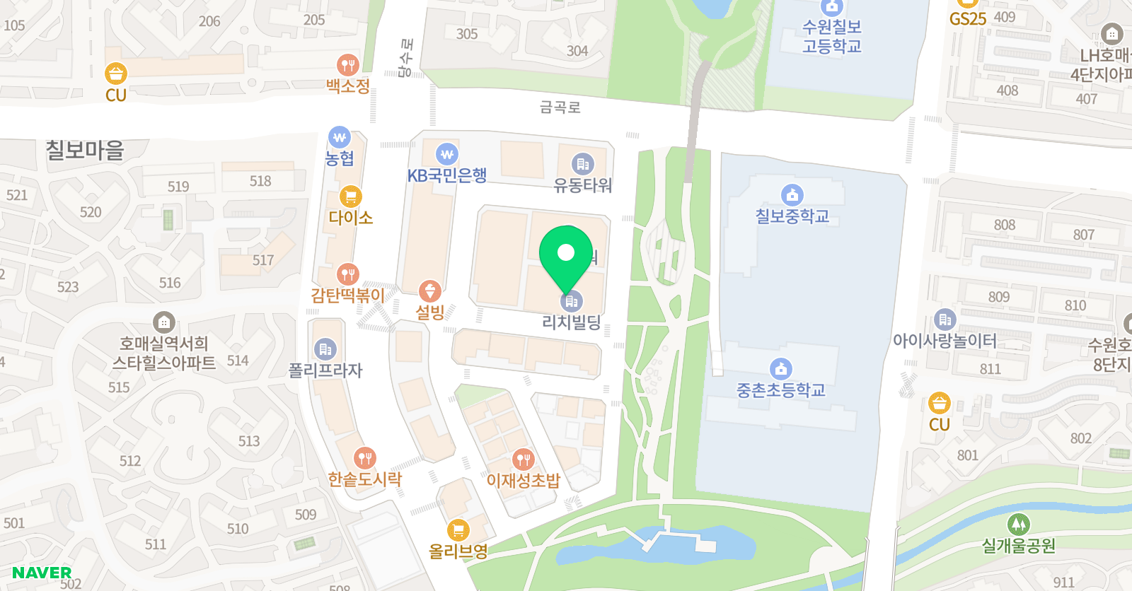 루멘 수학학원 위치
