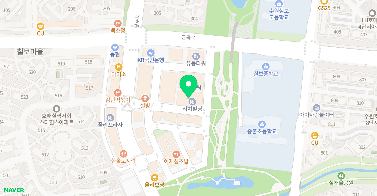경희블레스 음악학원 위치