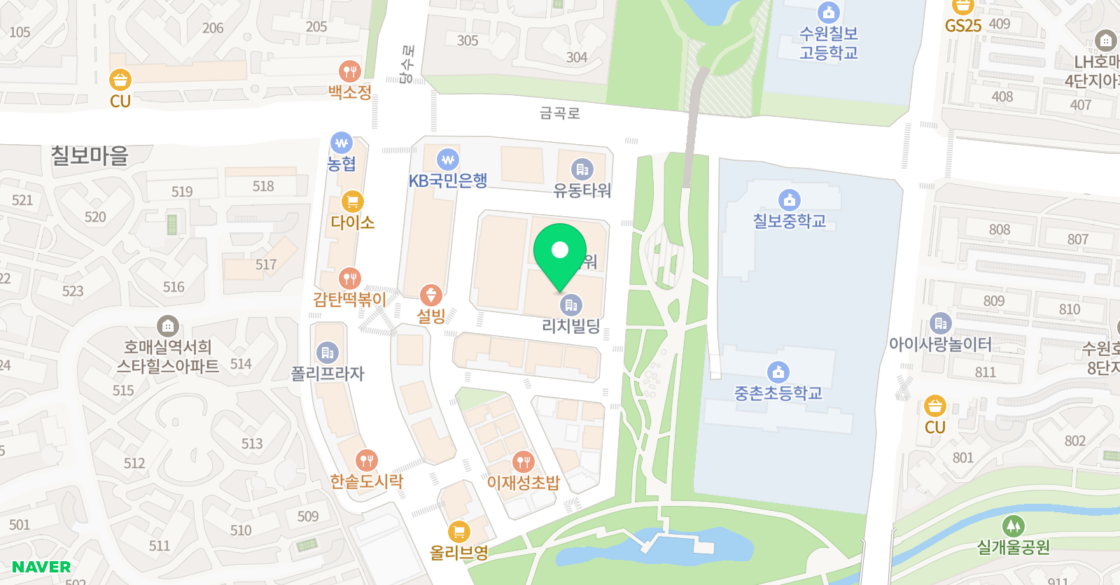 로웰 리듬체조 위치