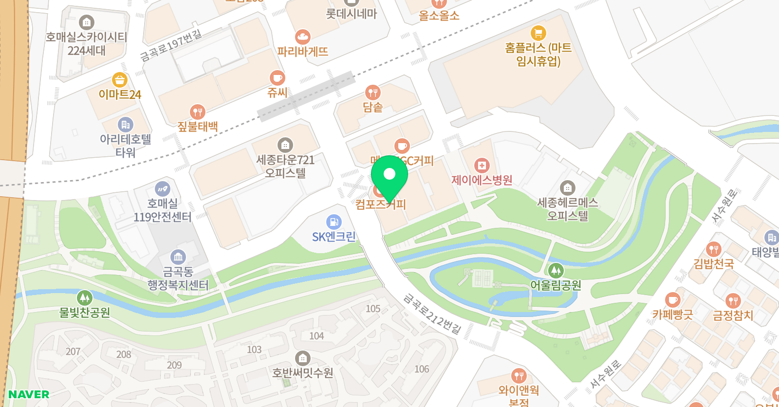 장현주 무용학원 본점 위치