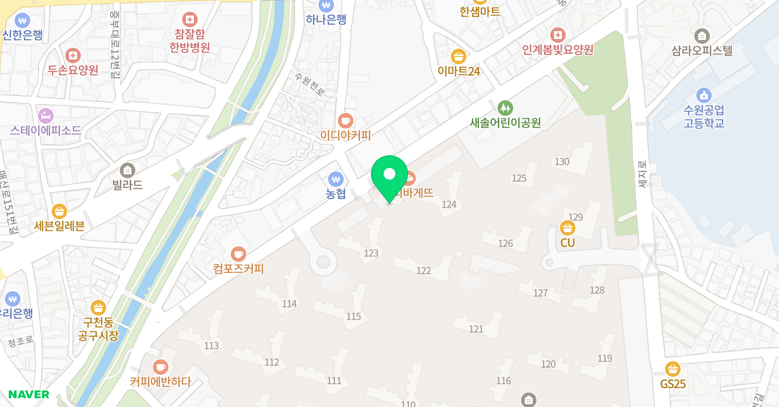 센트럴 음악학원 위치