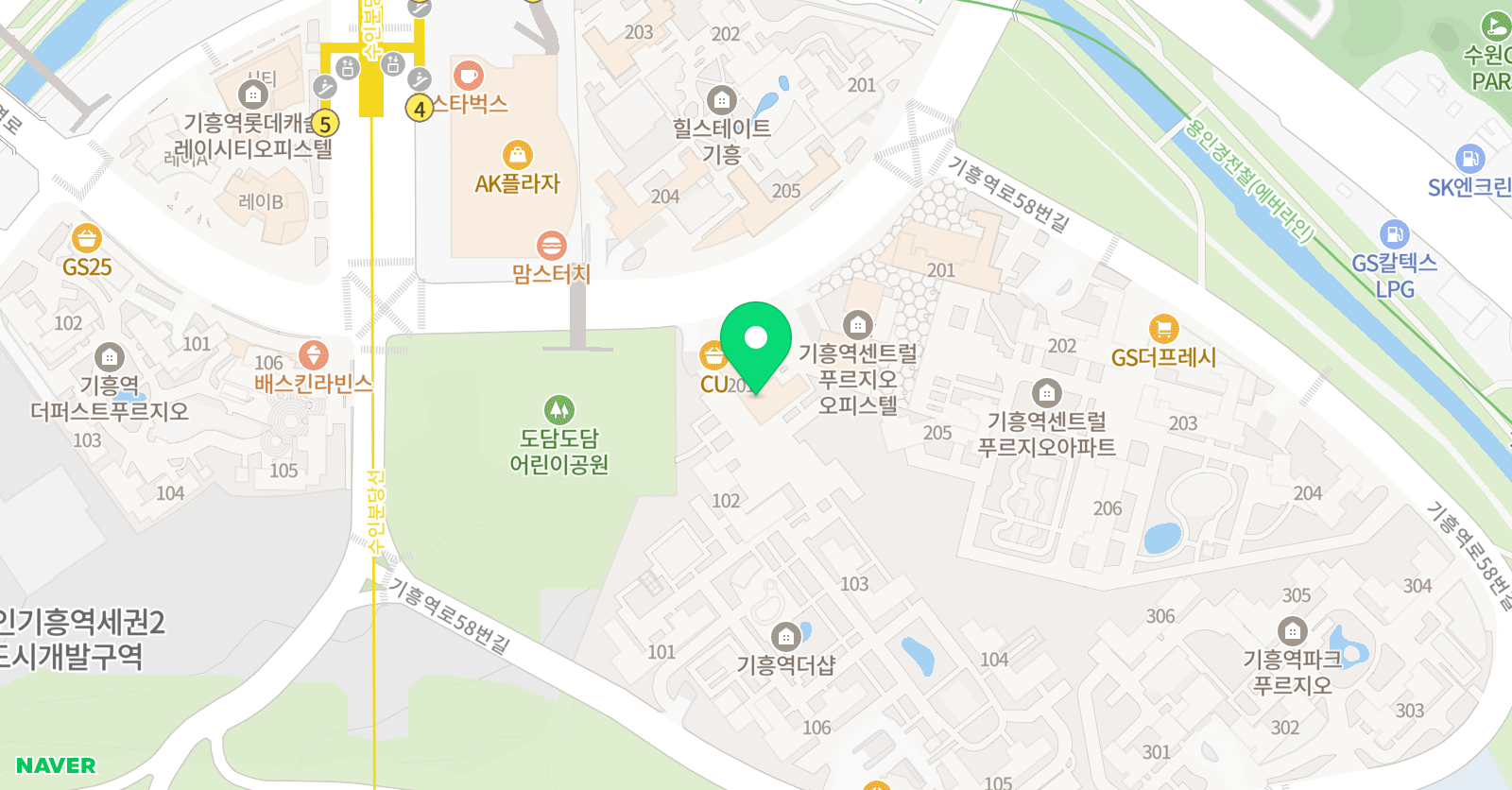 잉글리시아이 미래앤 수학 이엘에스 학원 위치