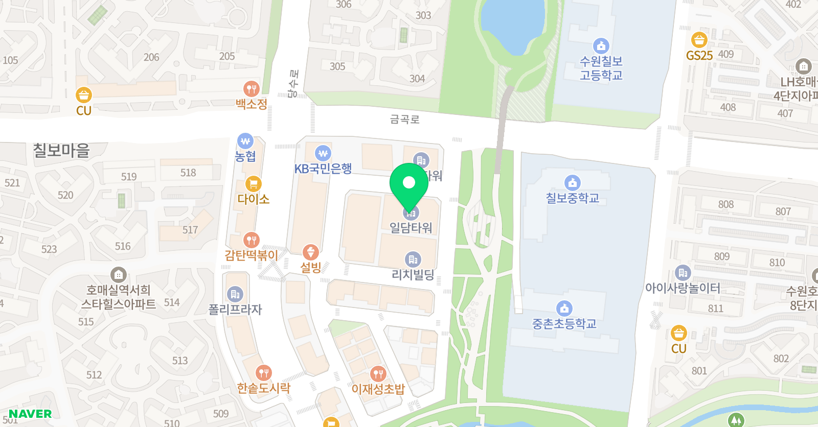 인투 영어학원 위치