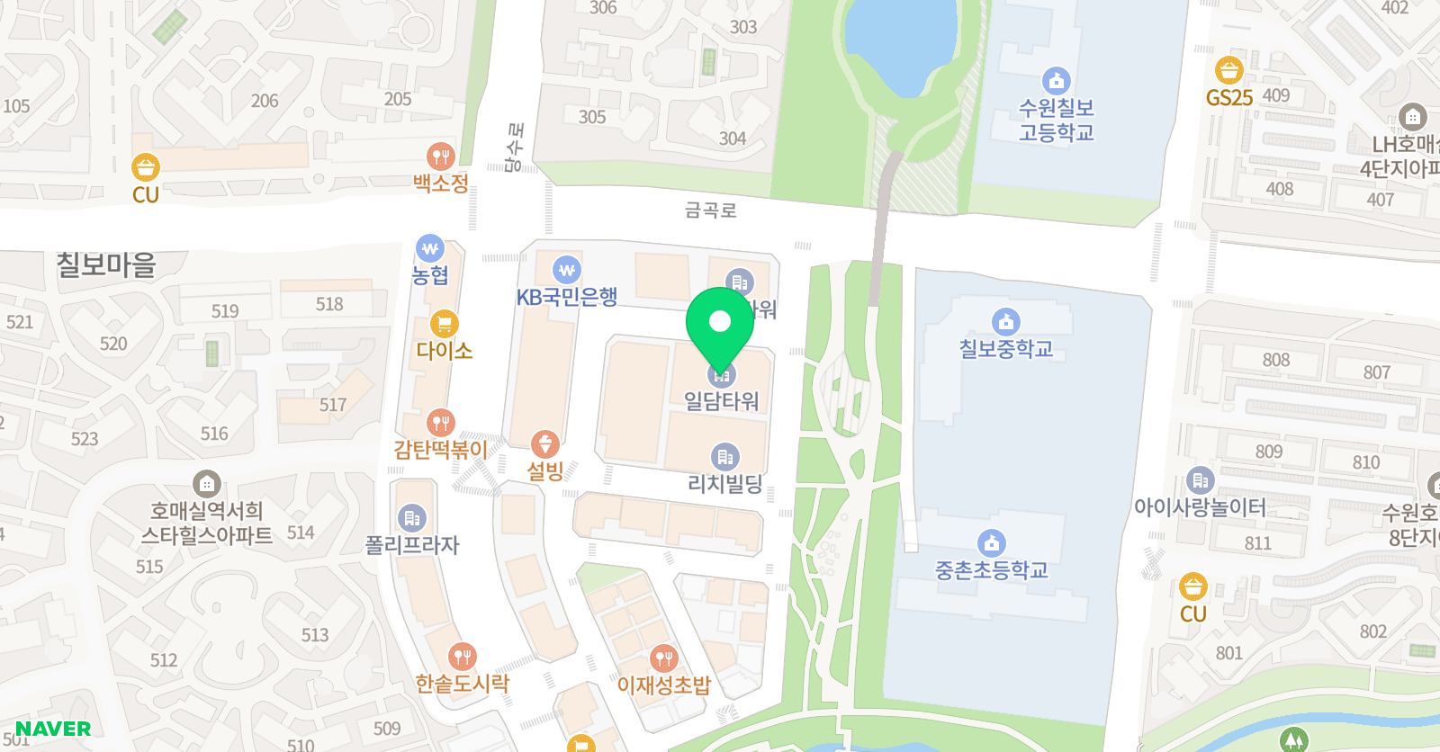 풀앤풀 미술학원 위치