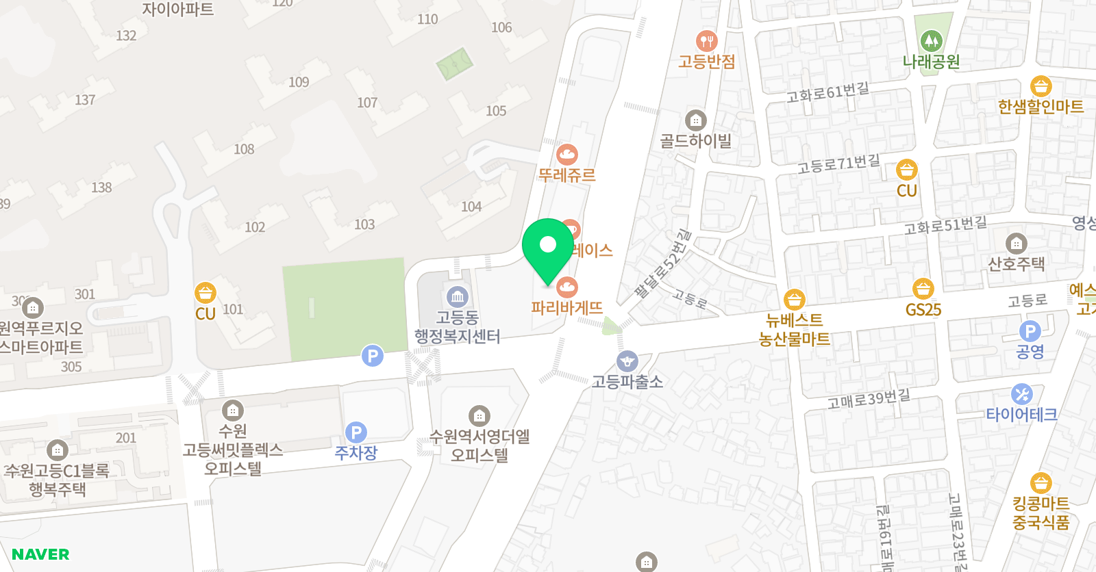 르온느 발레 학원 위치