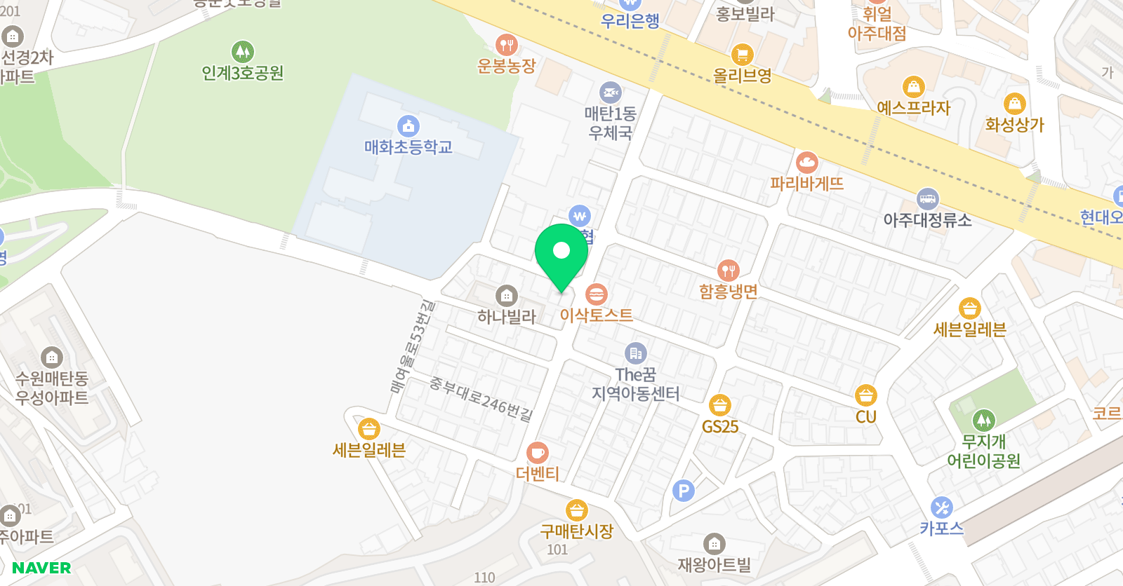더함 학원 위치