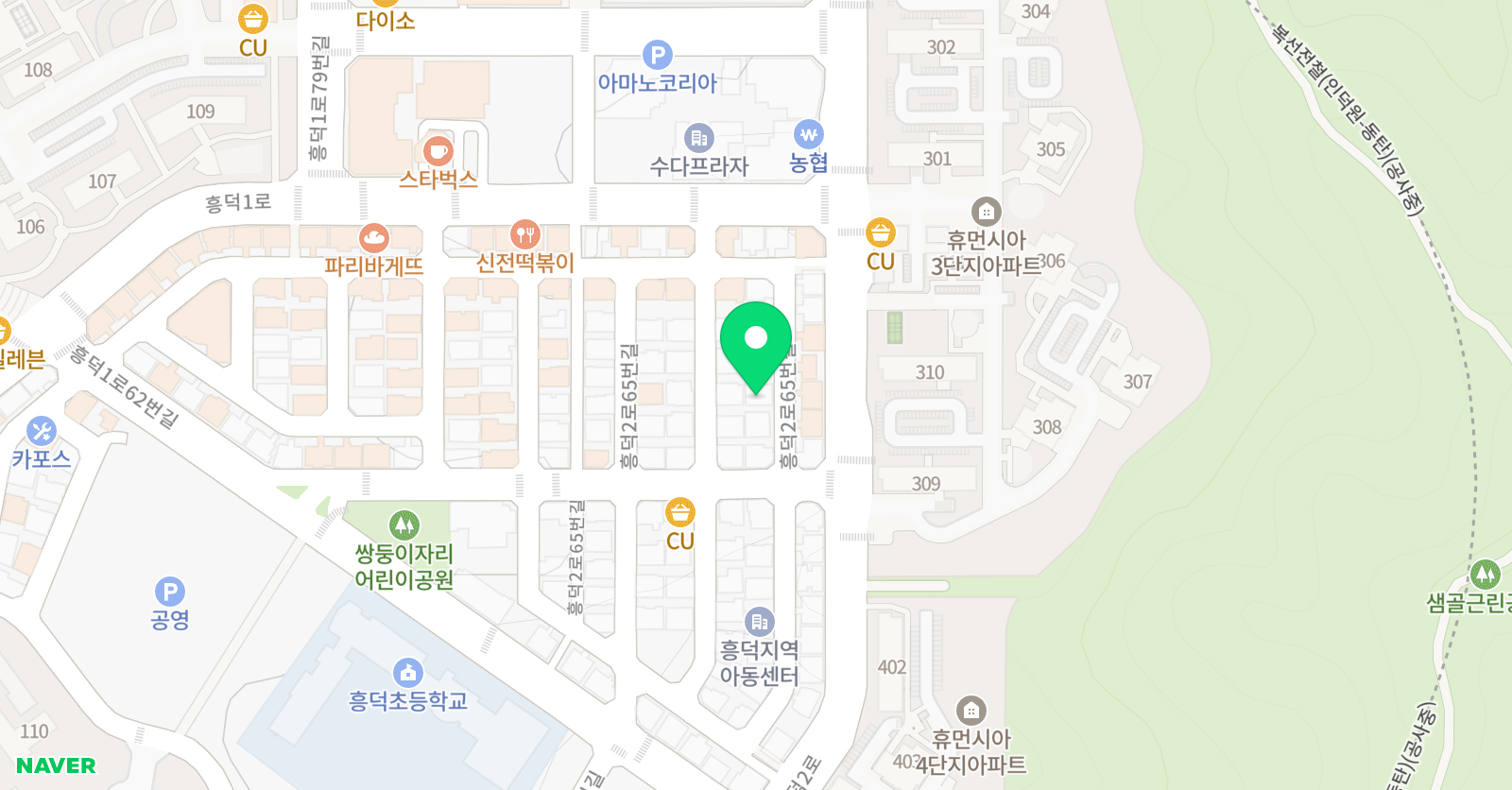 레이 영어공부방 소수정예집중교육 위치