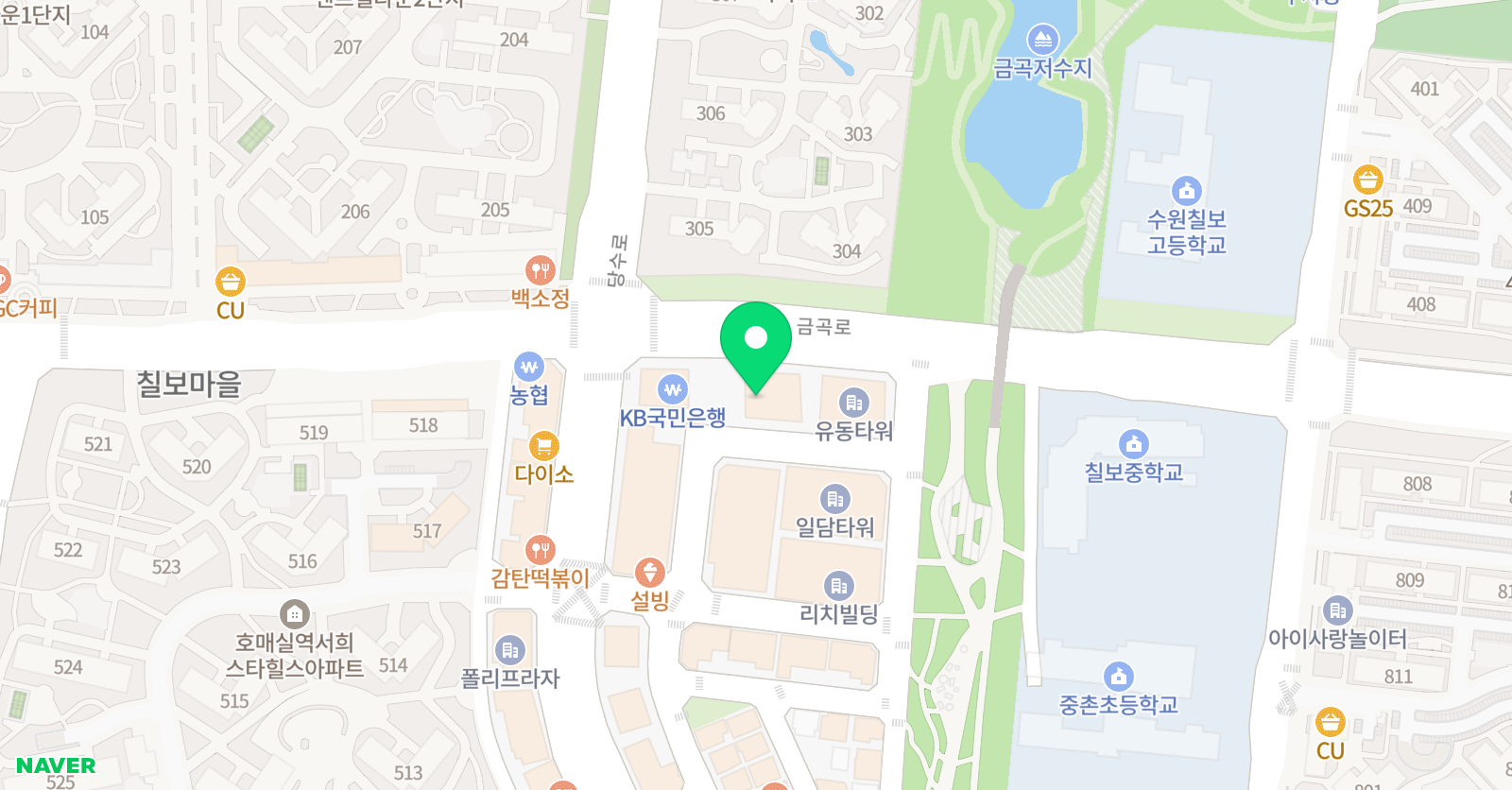 리드인 독서논술 금곡점 위치