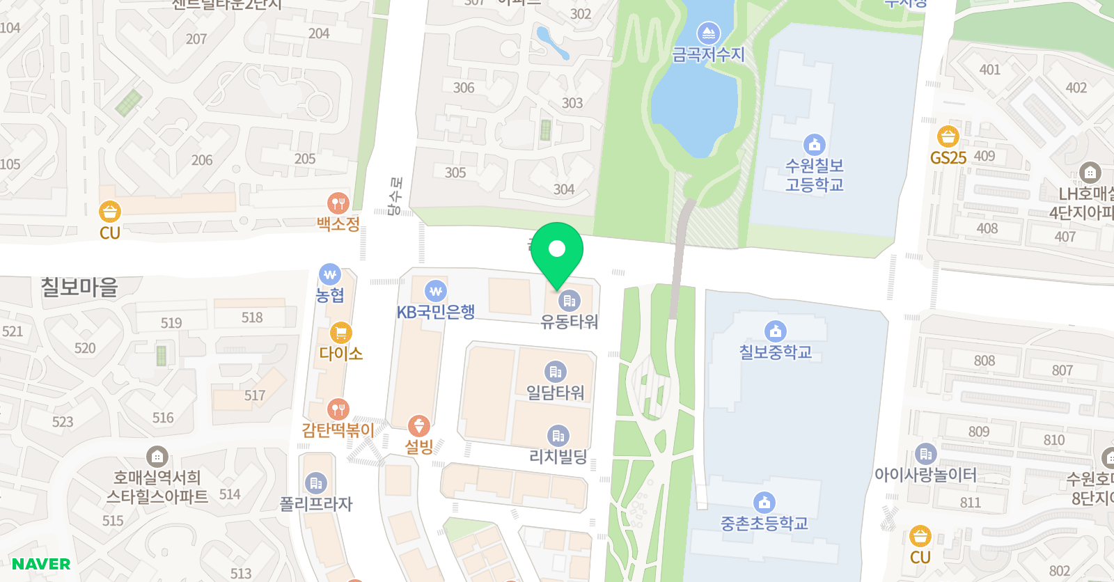 와와 학습코칭센터 호매실 학원 위치
