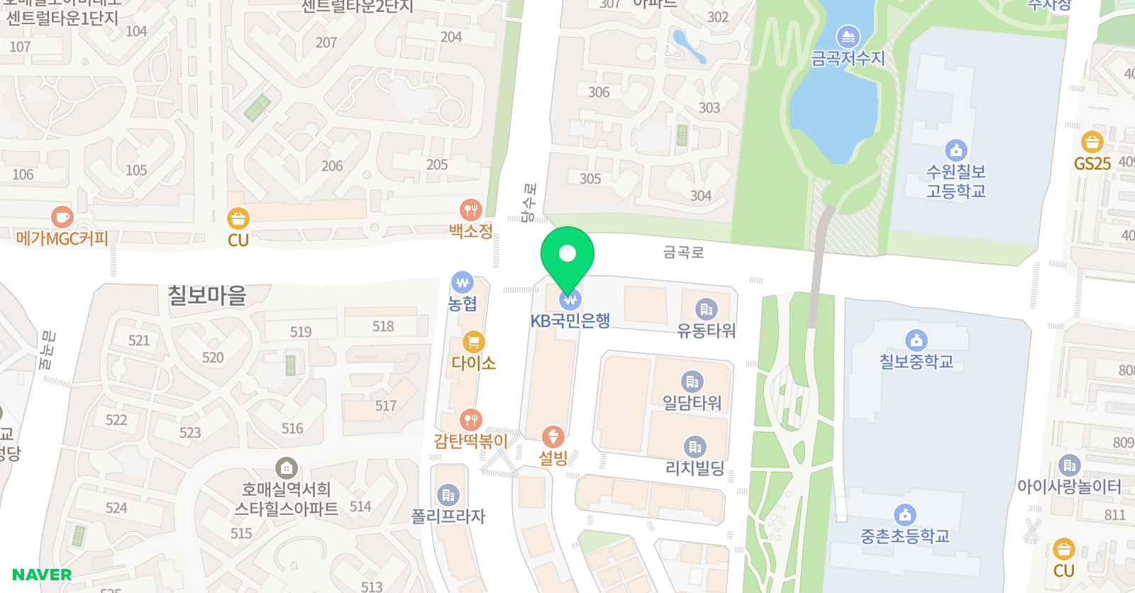 베스트교육 수학학원 위치
