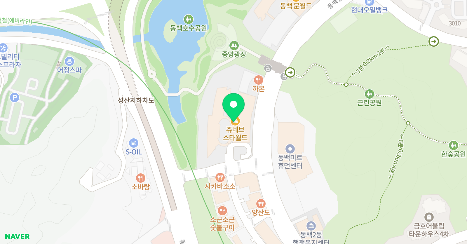 CL 어학원 동백점 위치