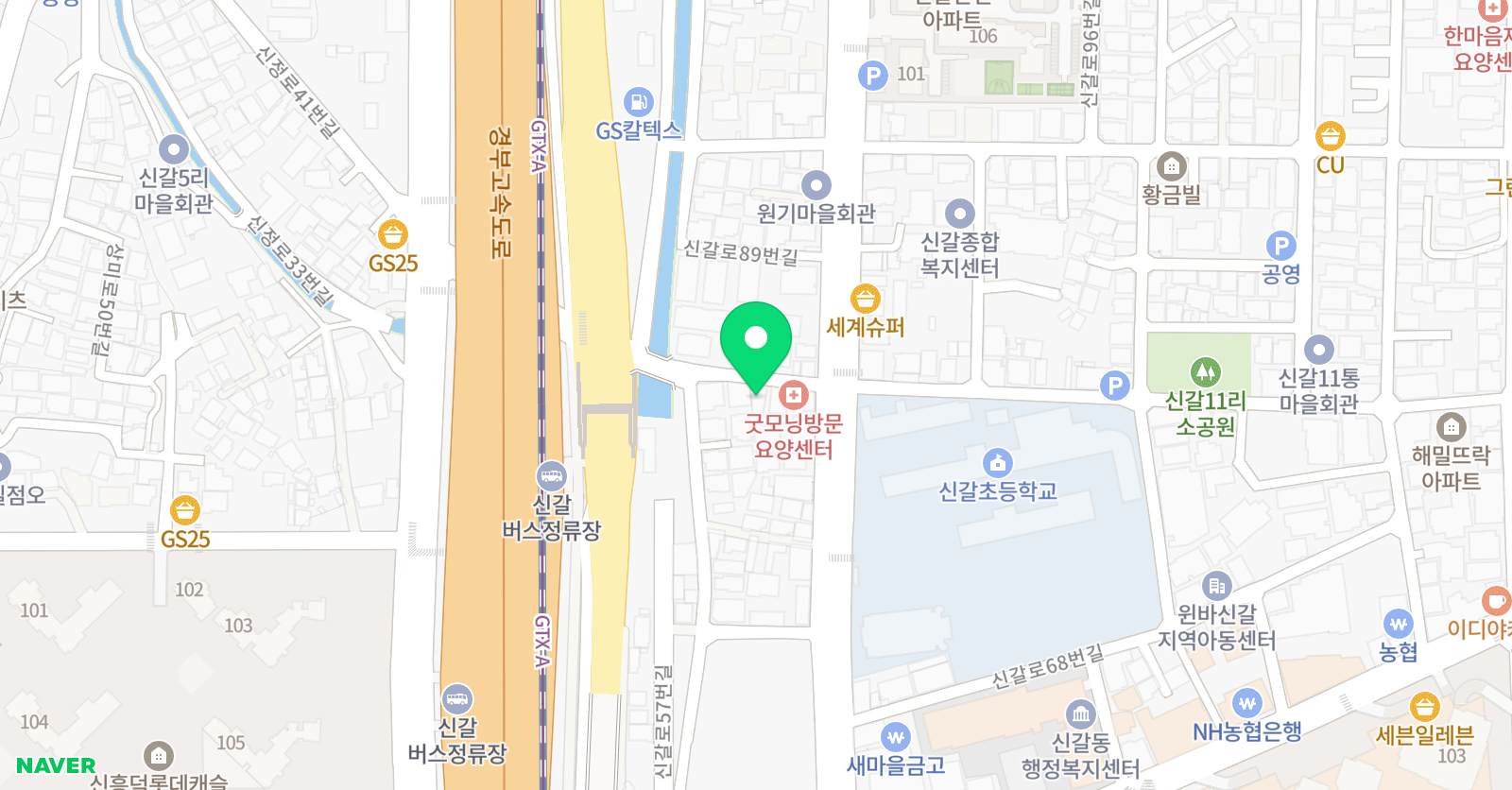 엄쌤 공부방 위치