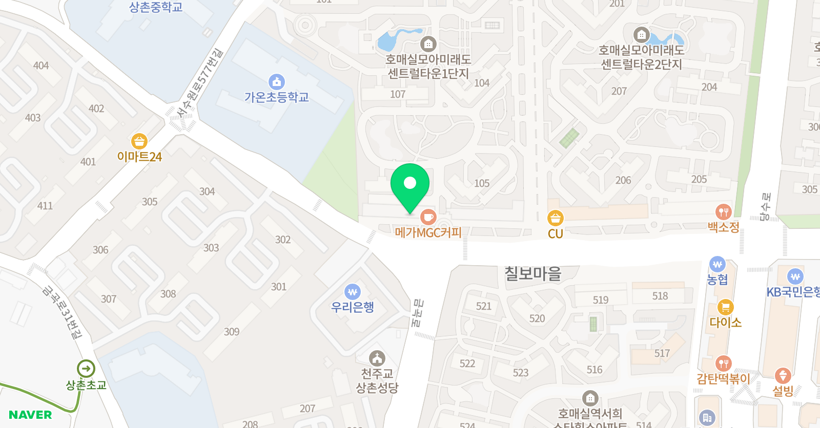 심앤강 음악학원 위치