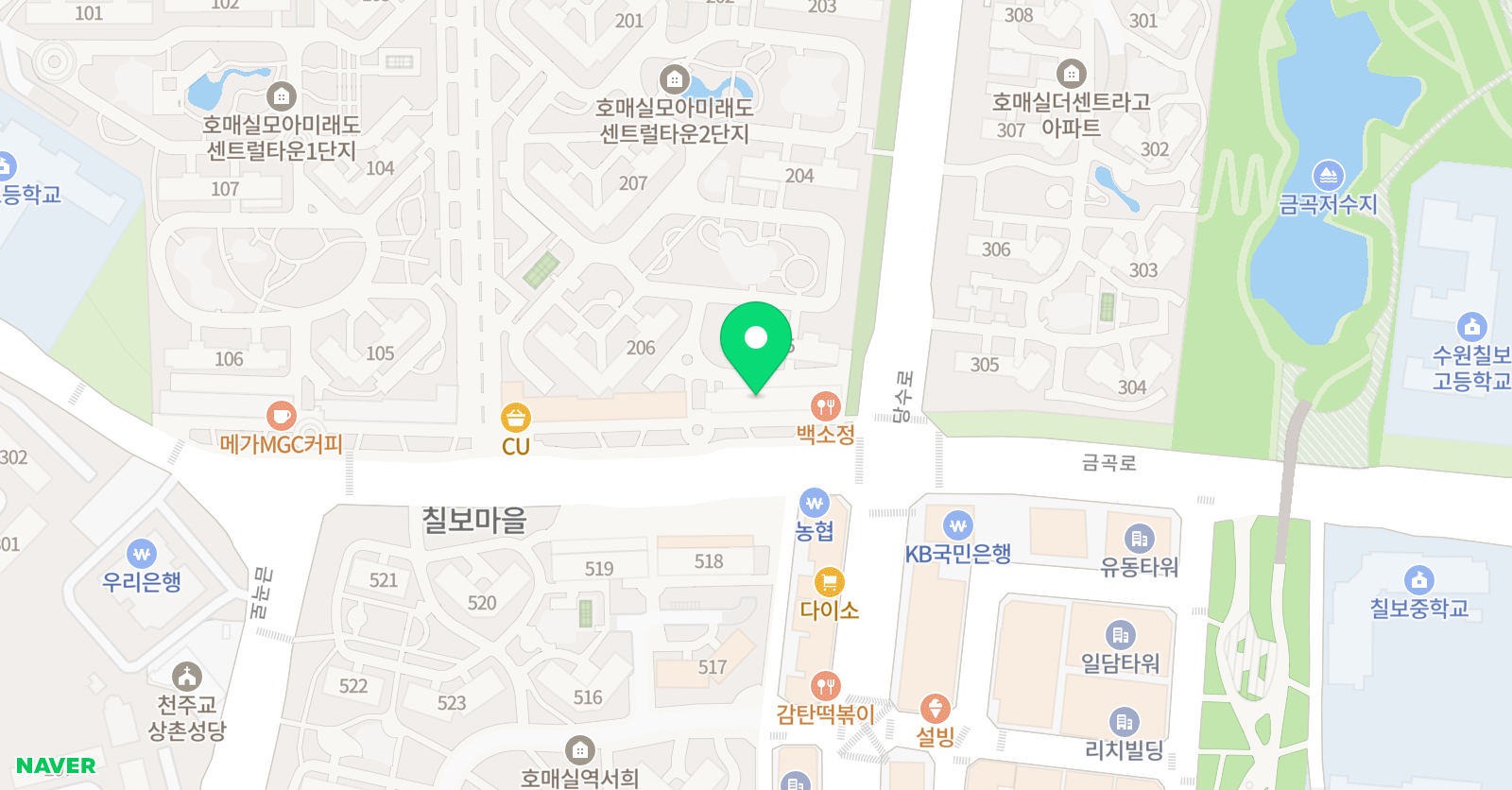뮤직하임 음악학원 위치