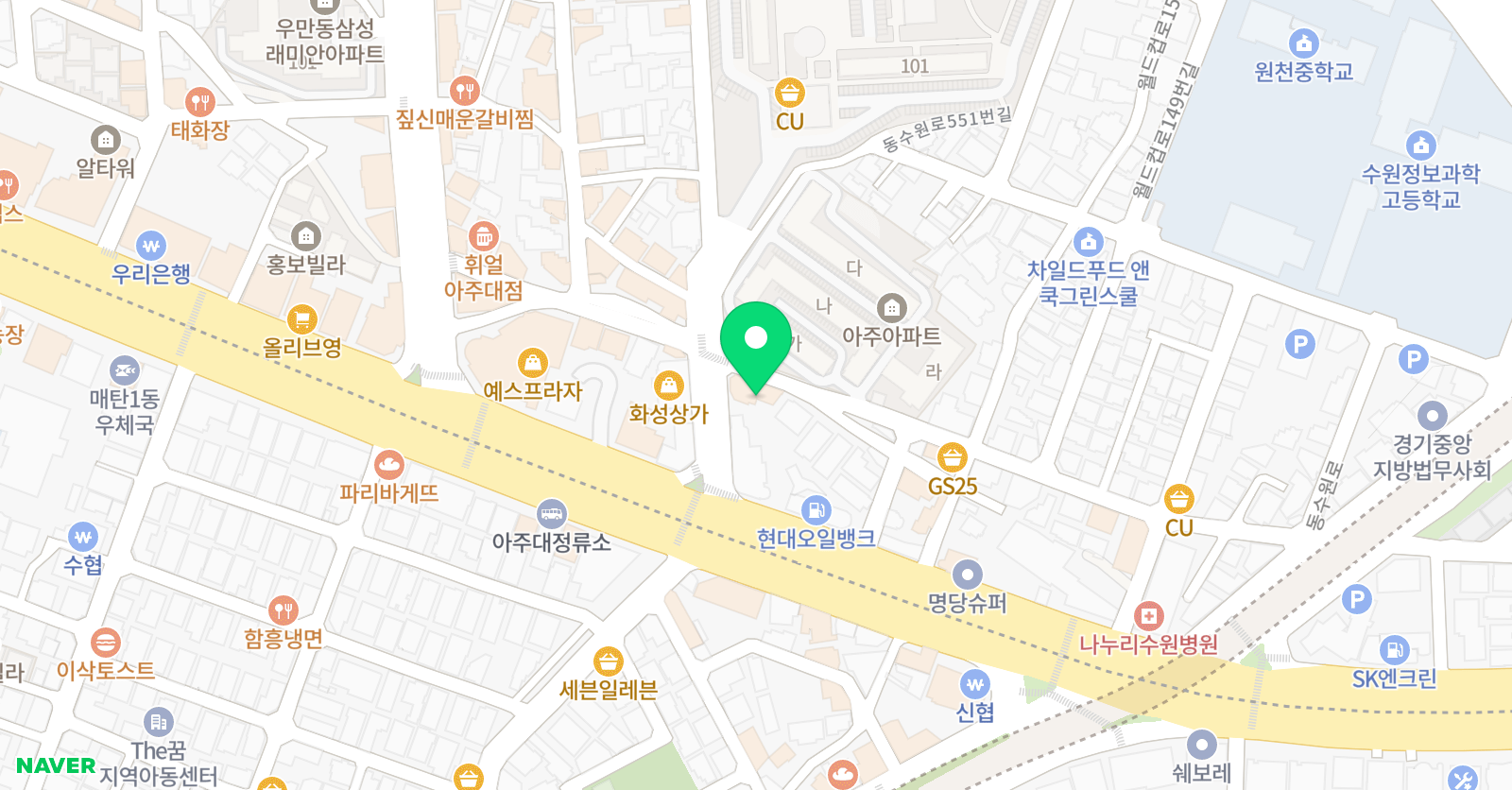 한국체대블랙벨트 위치