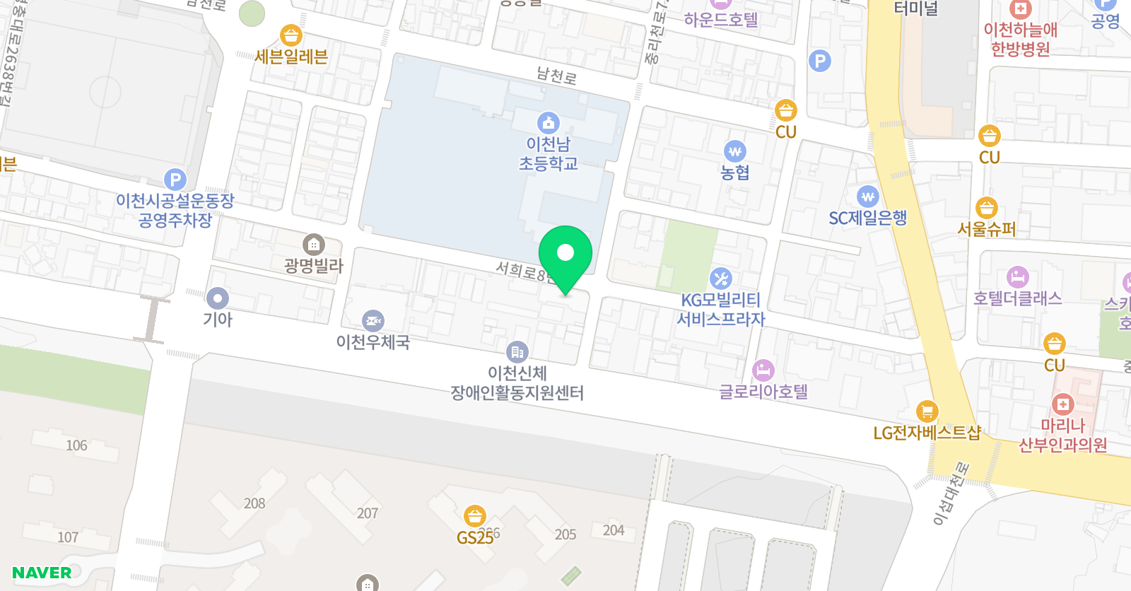 시편 음악학원 위치
