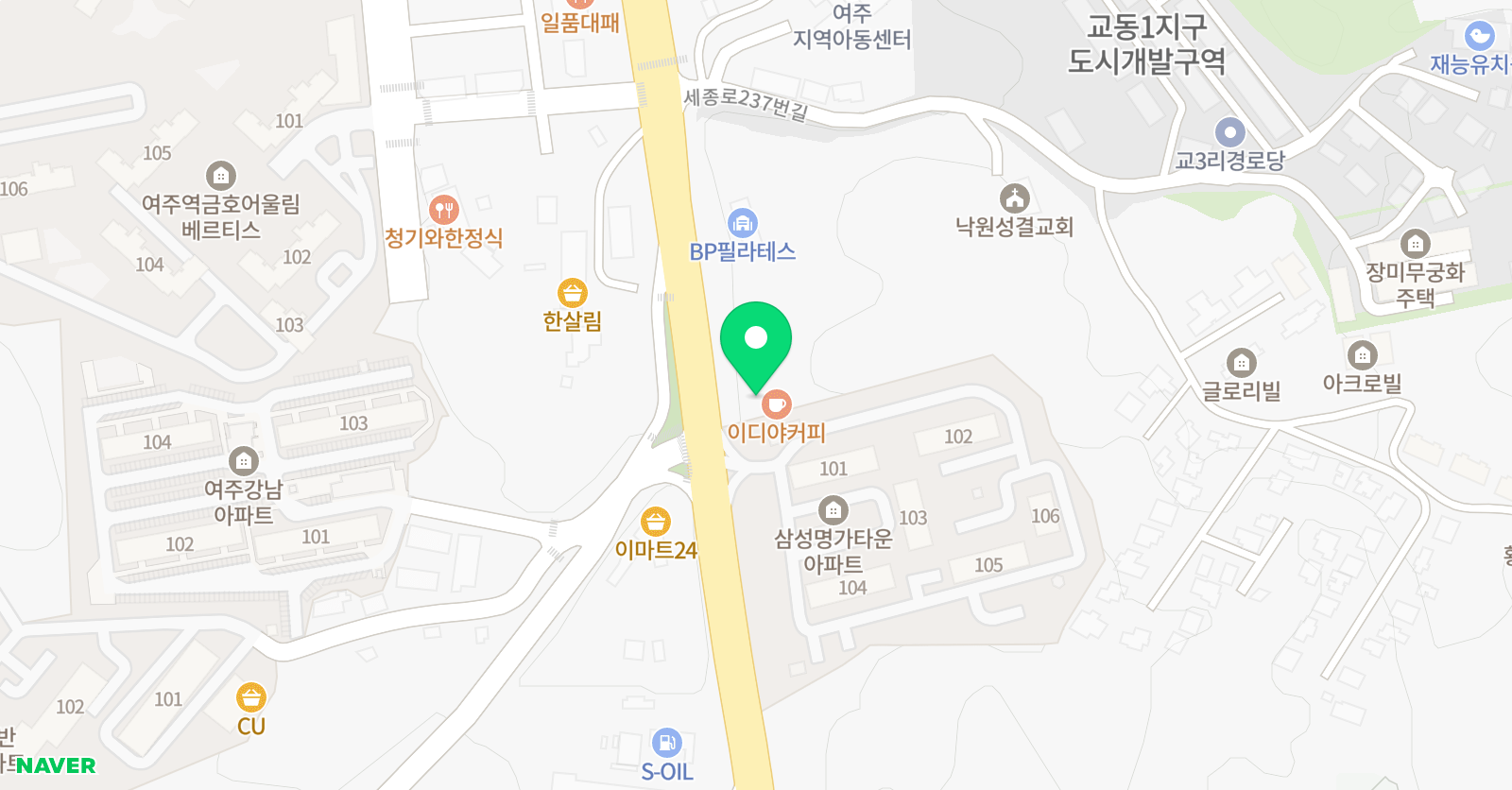 진 댄스학원 위치