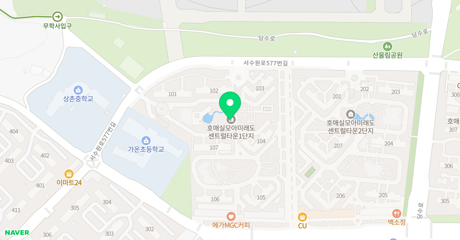 기탄사고력교실 호매실모아미래도점 위치