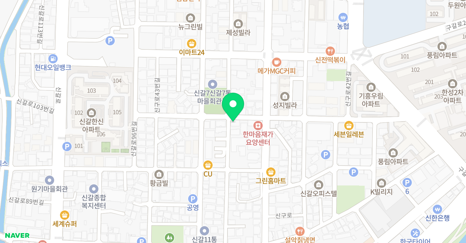 버터 영어전문학원 위치