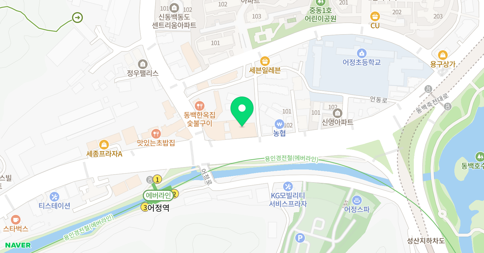 FTK English 용인기흥캠퍼스 위치