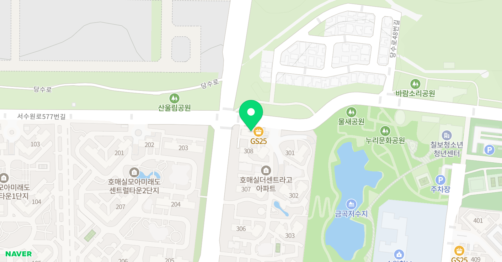 아이케이 영어학원 위치