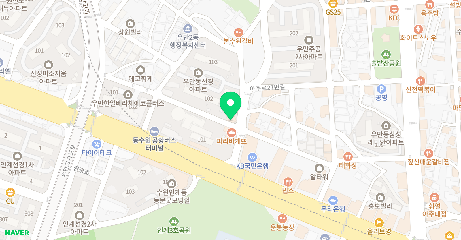 뉴매쓰 학원 위치