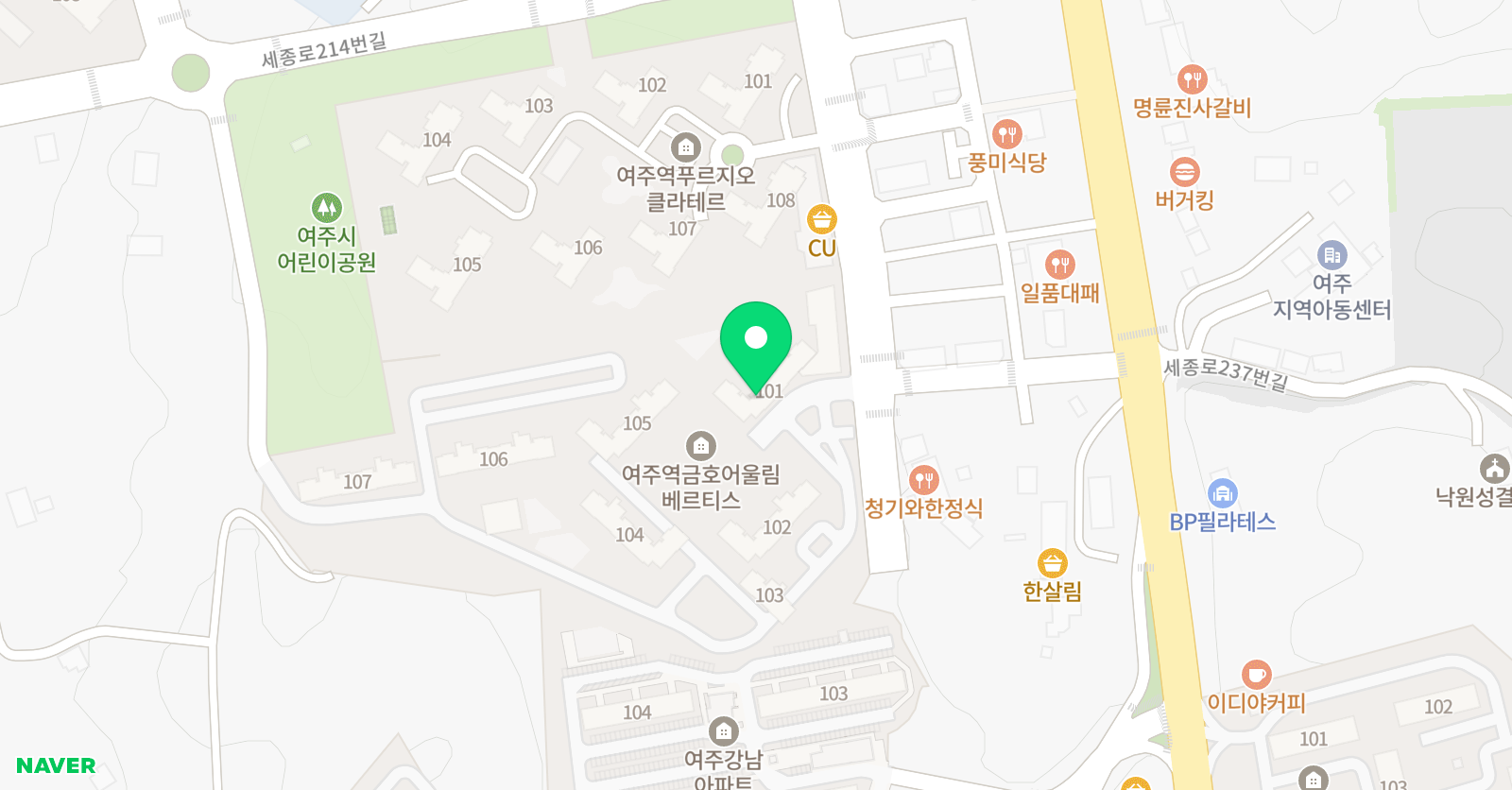 여주아이비 수학 위치