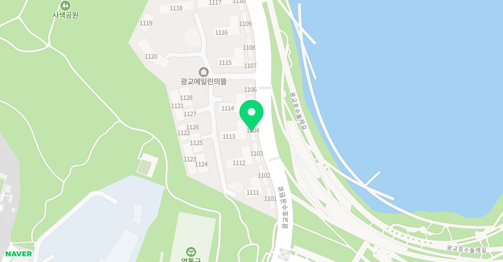 광교나무 미술학원 위치