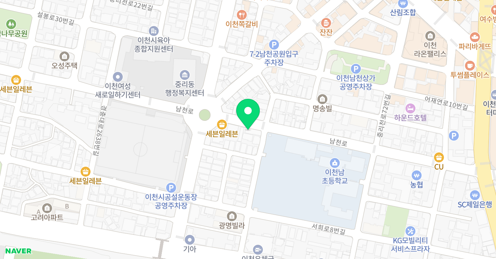 김쌤 수학교습소 위치