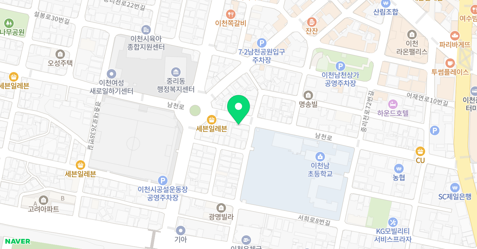 예원 음악학원 위치