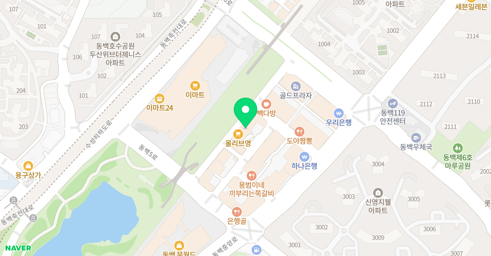HNS 영어학원 위치