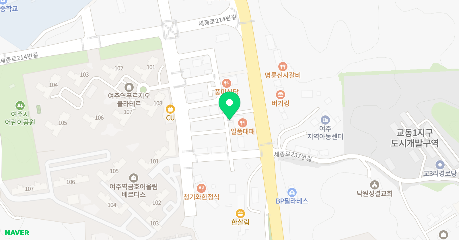 배쌤 수학교습소 위치
