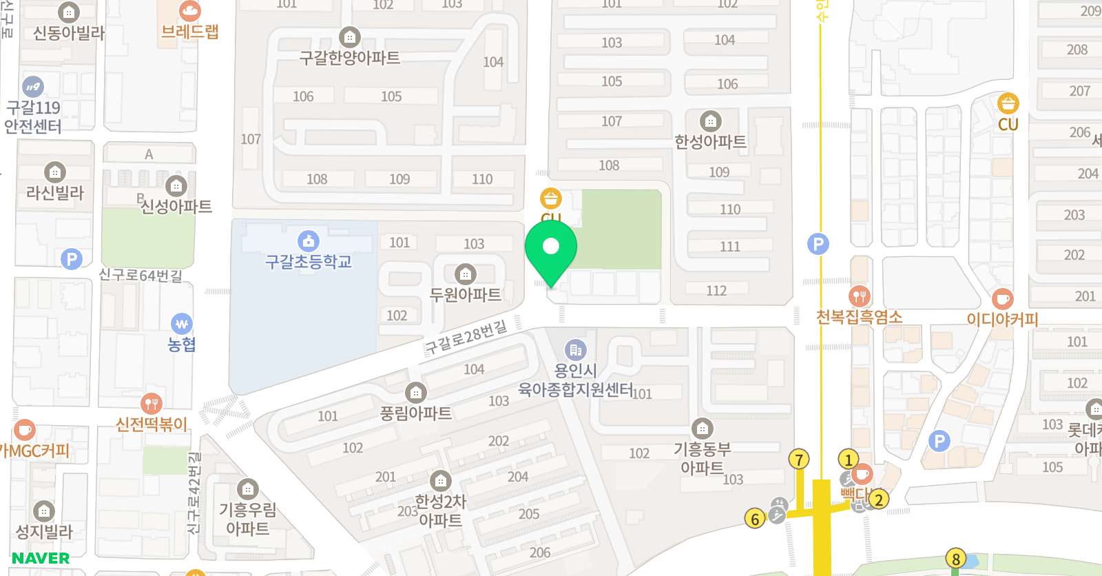 위디댄스 학원 위치