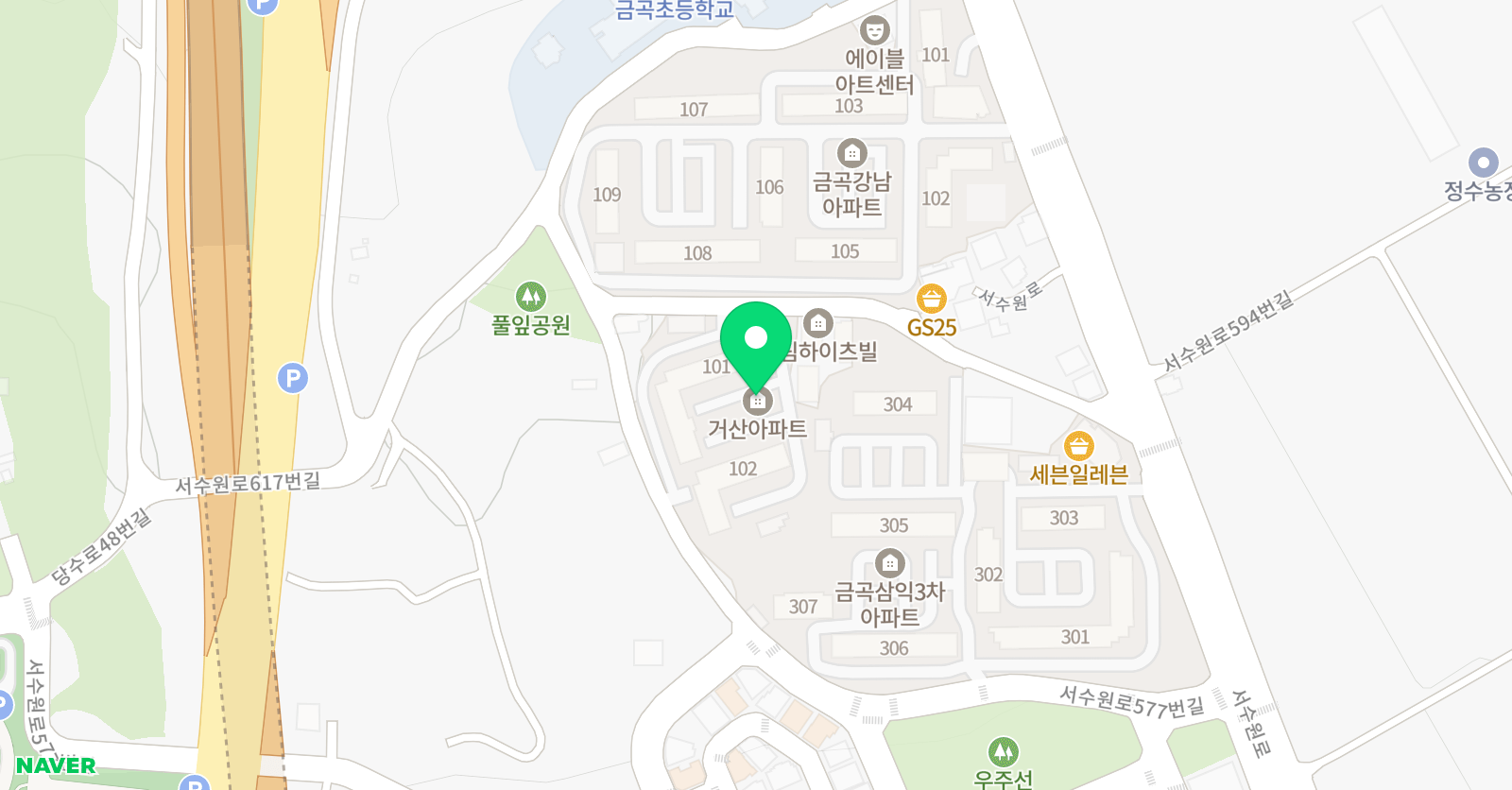금곡동 국가대표 청룡태권도 위치