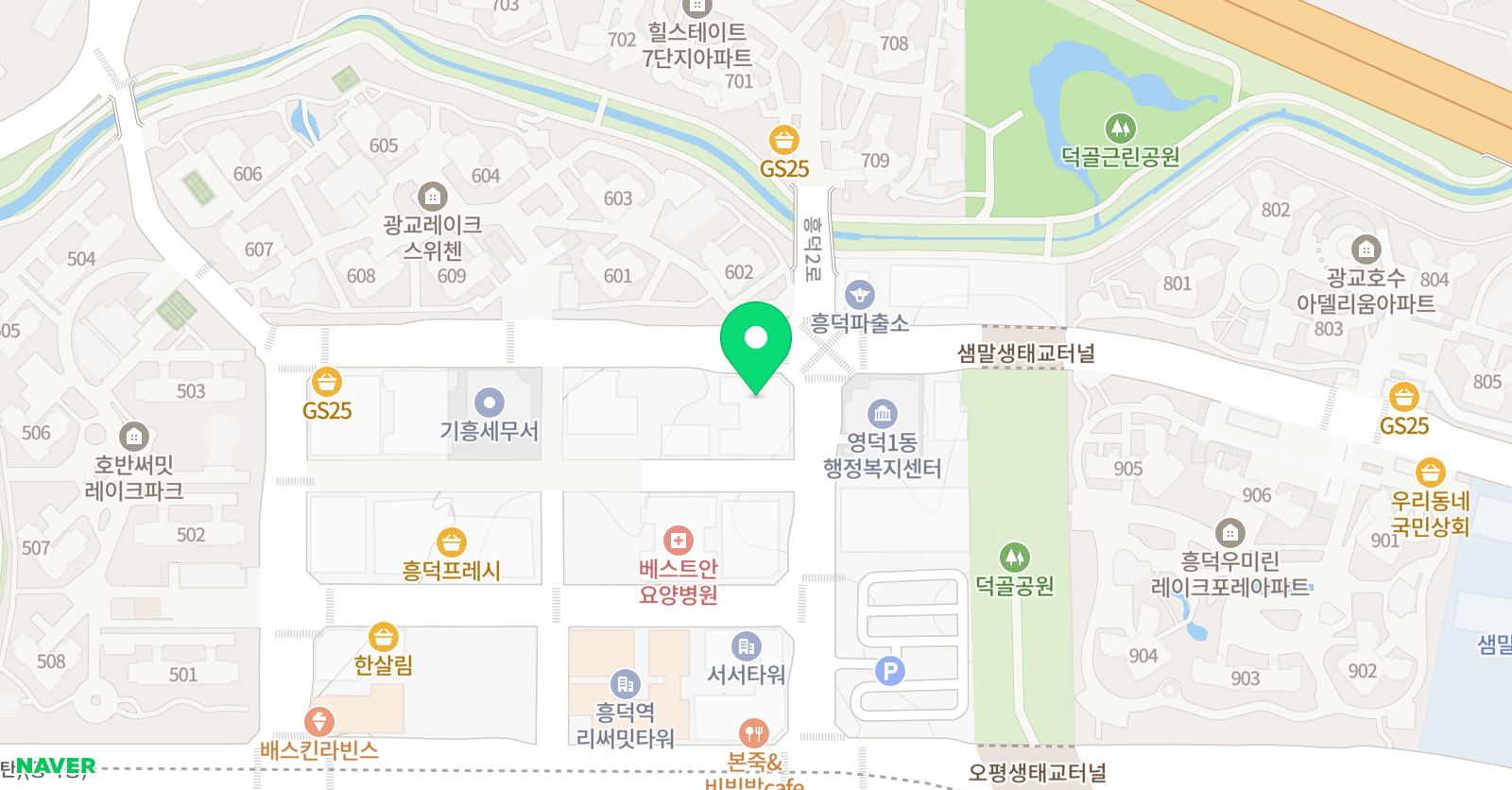 그림뜰 미술학원 위치