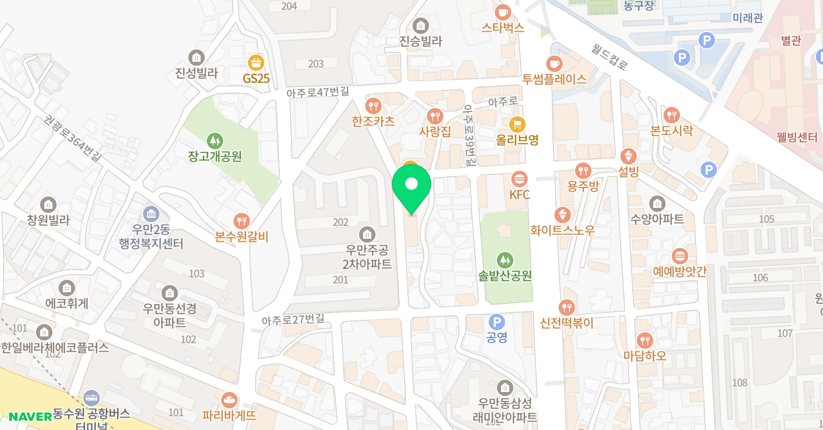 제니스영어수학학원 위치