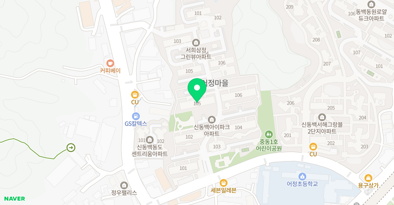 스마트해법 수학 신동백아이파크교실 위치