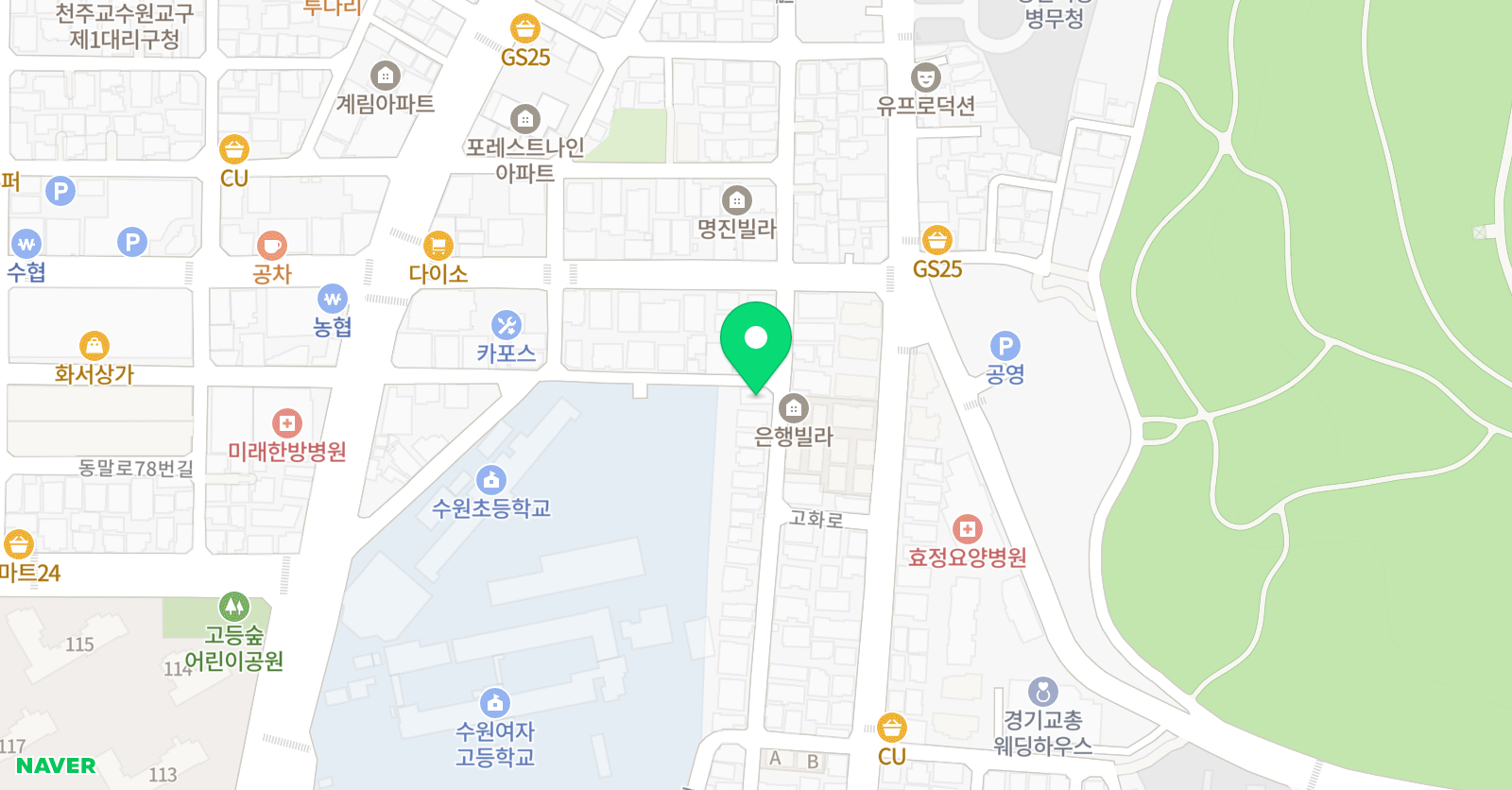 앞선 수학교습소 위치