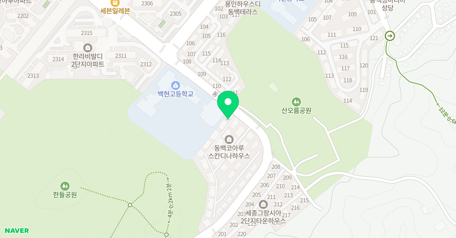 영재들의미술상자 동백스칸디나하우스교육원 위치