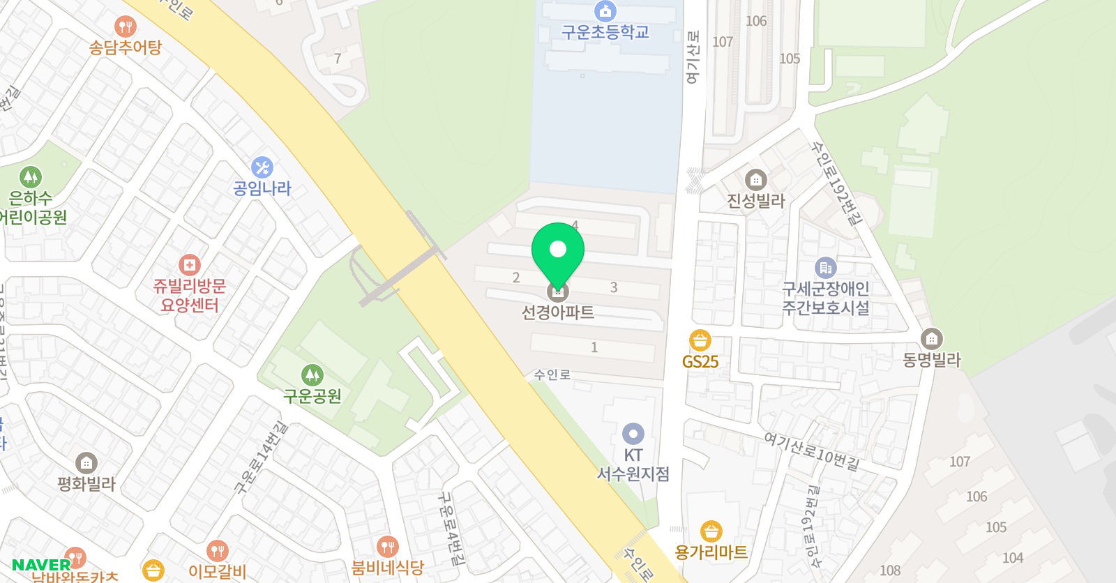 뮤엠영어 구운초점 위치