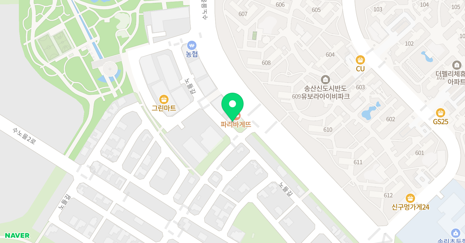 쌤 학원 위치