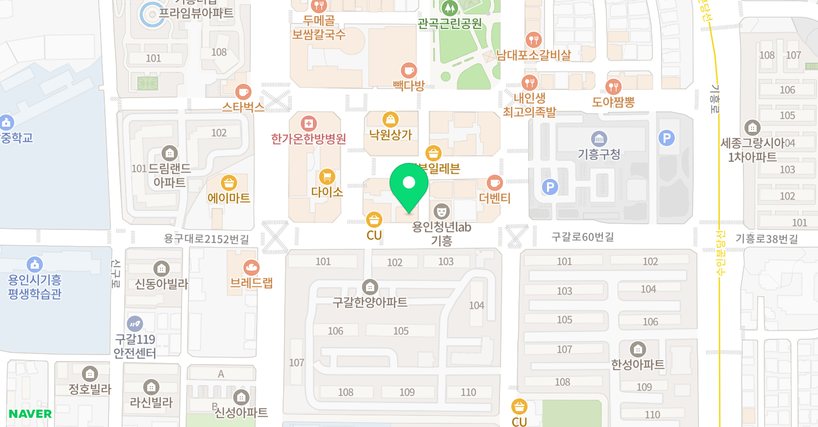 라온 수학학원 위치