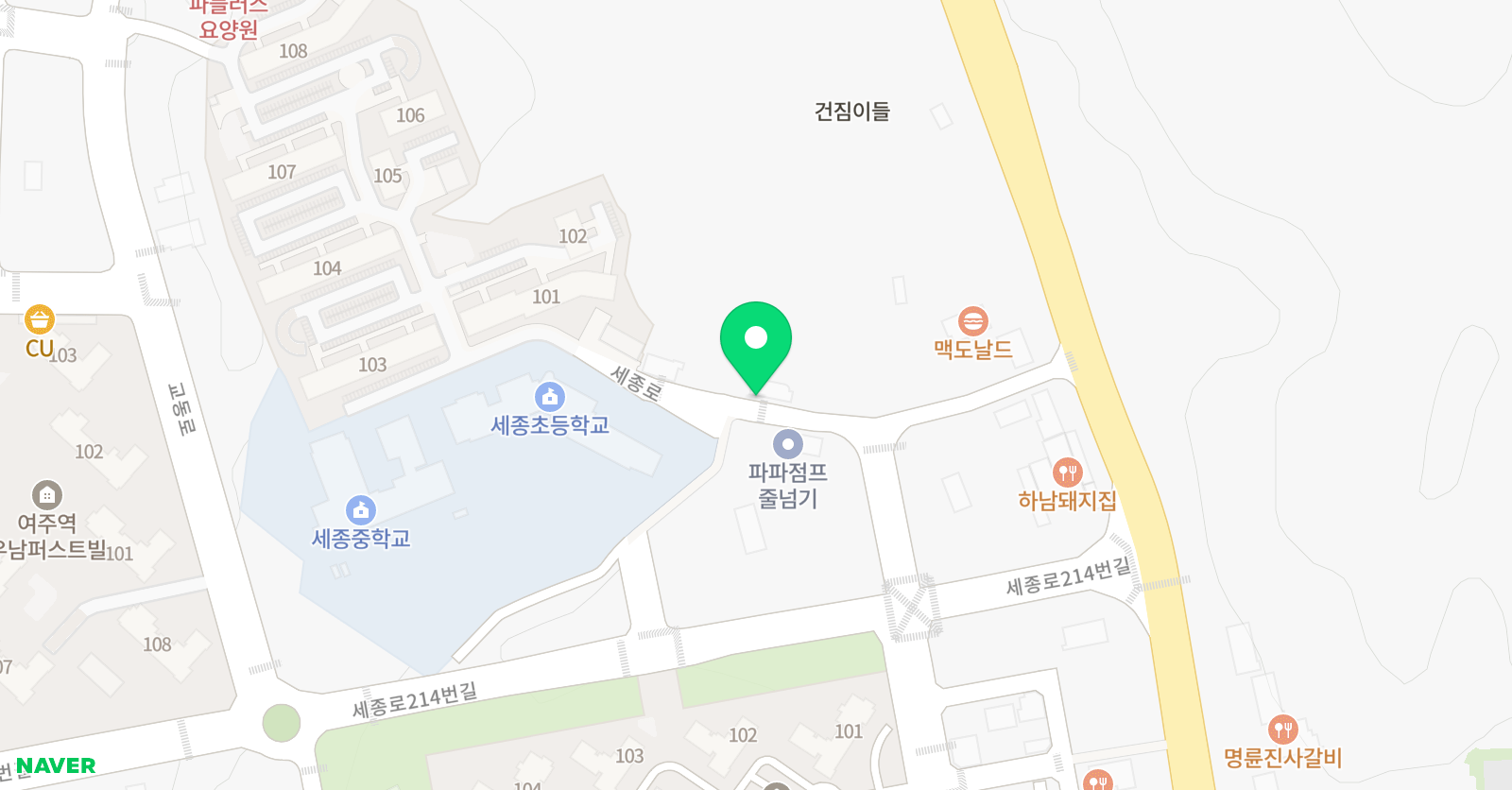 프레이즈 음악학원 위치