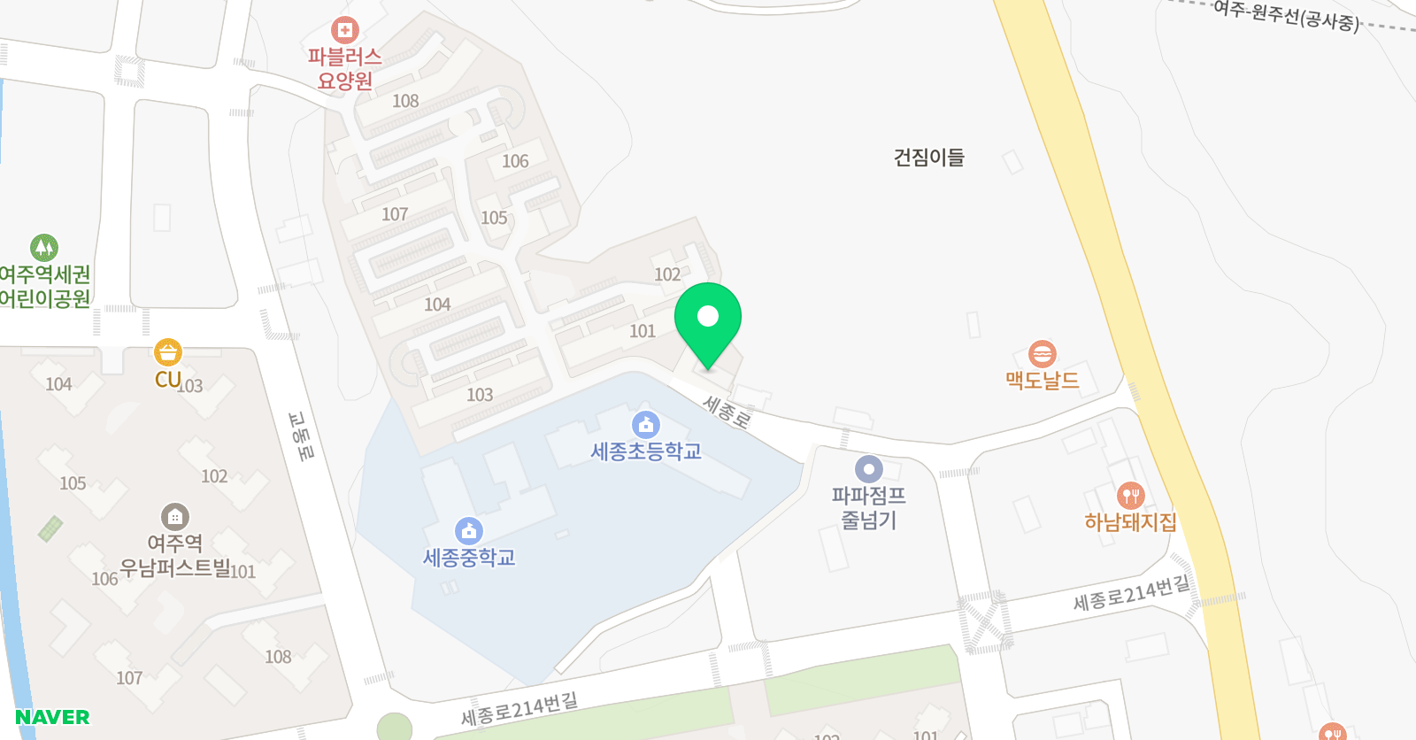 세종 태권도 위치