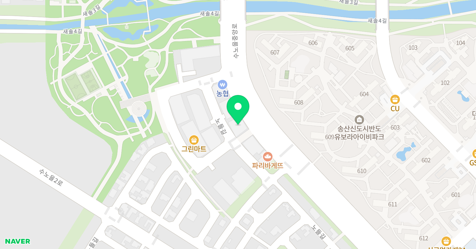 삼성 영어 송린학원 위치