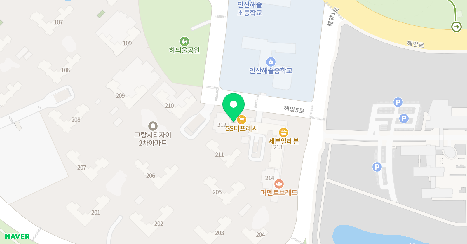 아트코코 미술학원 2차 위치